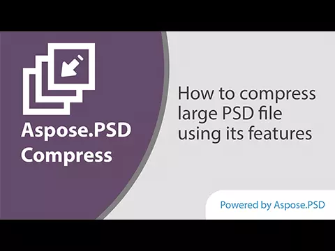 How to Compress PSD Layers from File and save them as a png